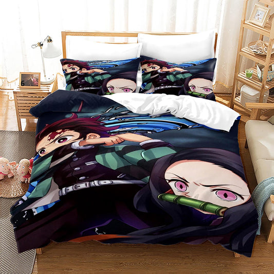 demon slayer bed set