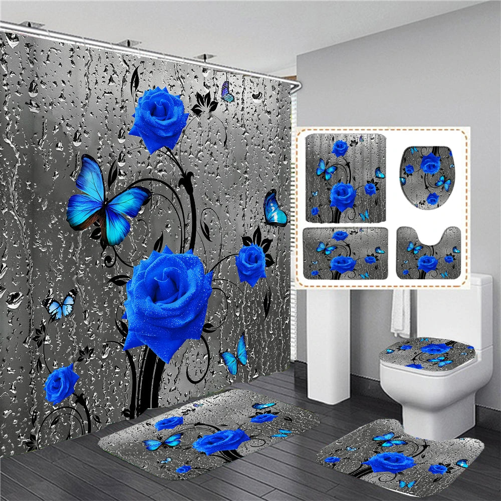 contemporary shower curtain