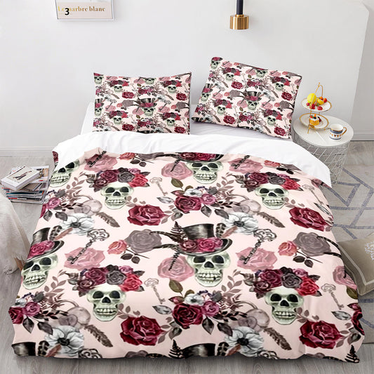 skull comforter