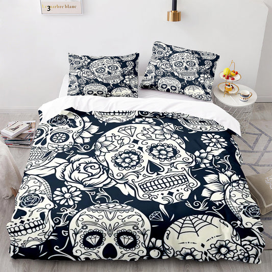 skull comforter