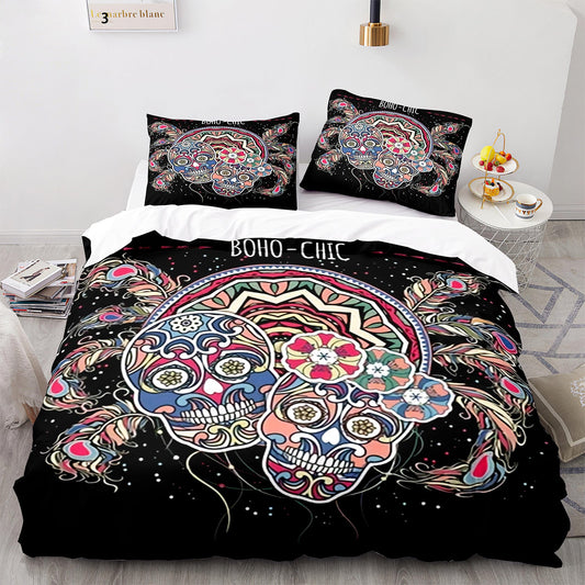 skull comforter