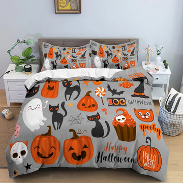 Halloween bed set