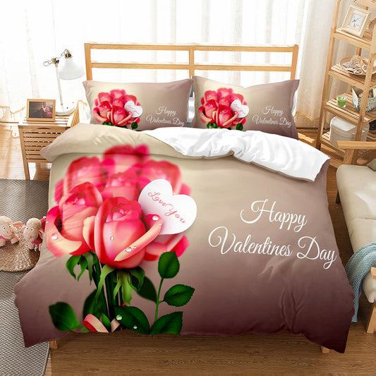 valentine's day comforter set