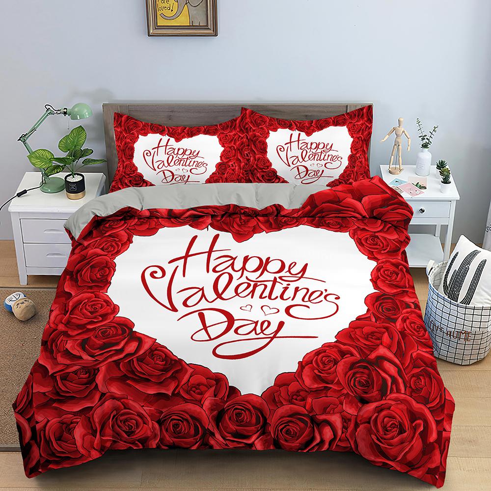 valentine's day comforter set