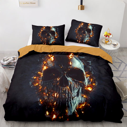 skull comforter