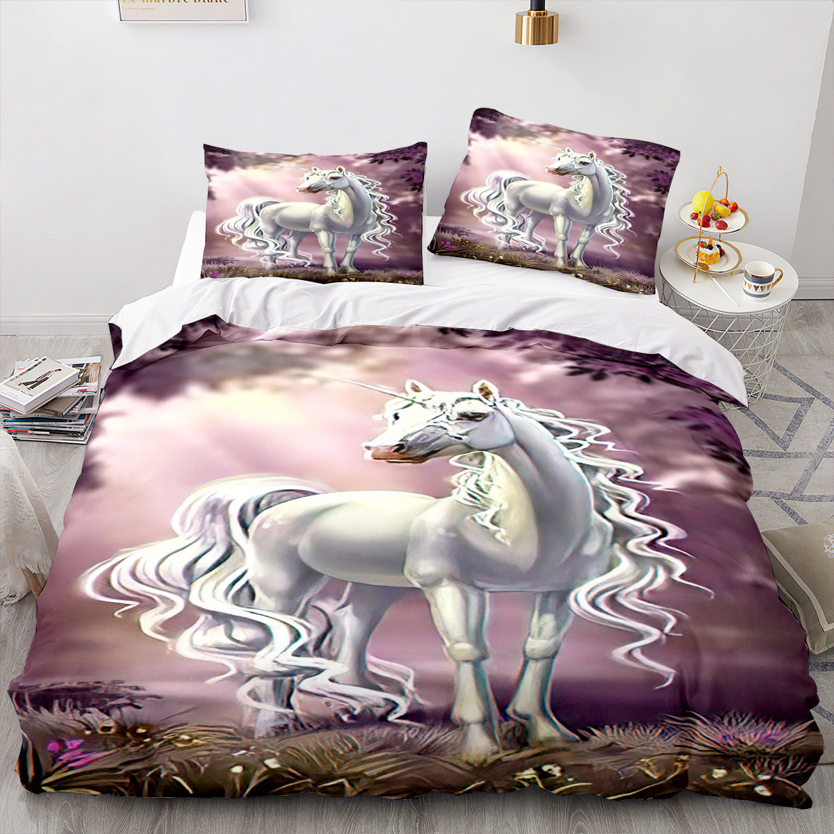 unicorn bed set