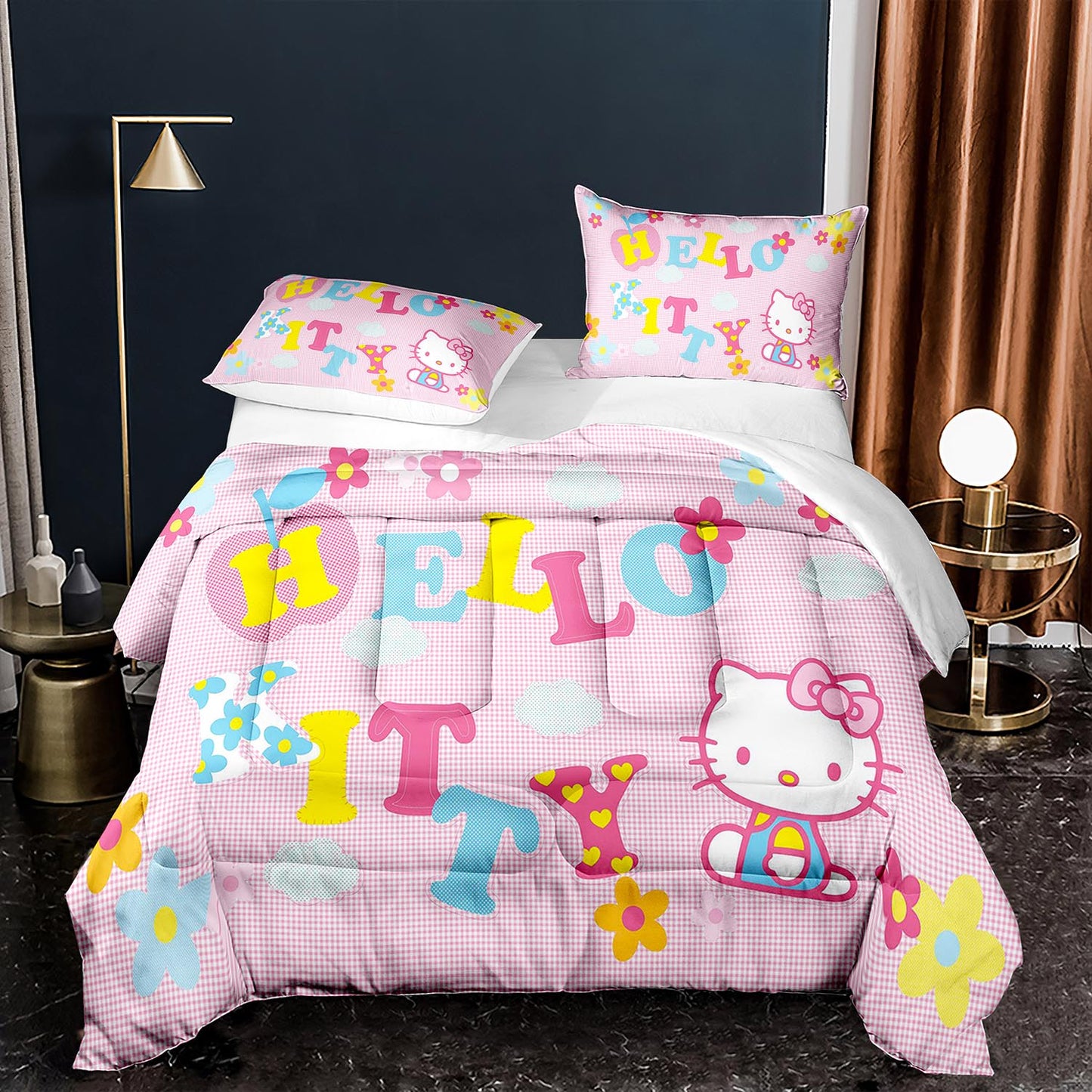 hello kitty bed set