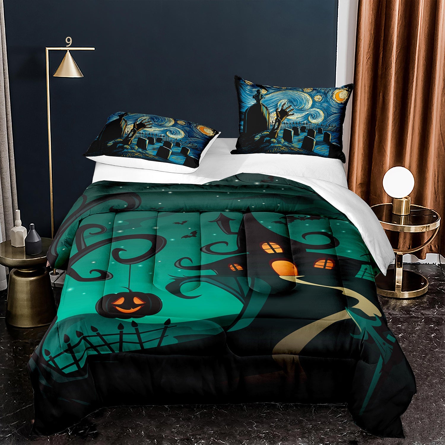 halloween bedding