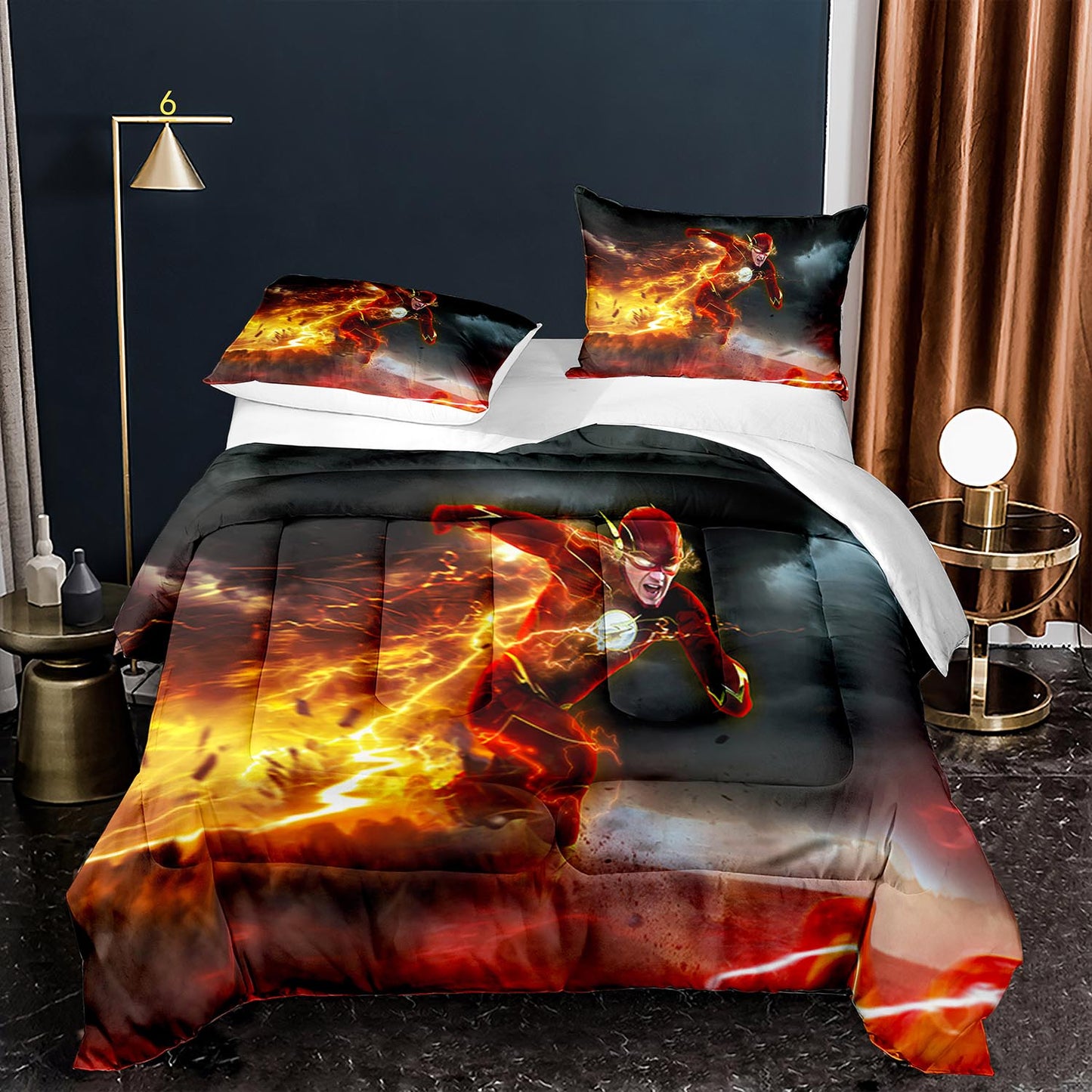 the flash bed comforter