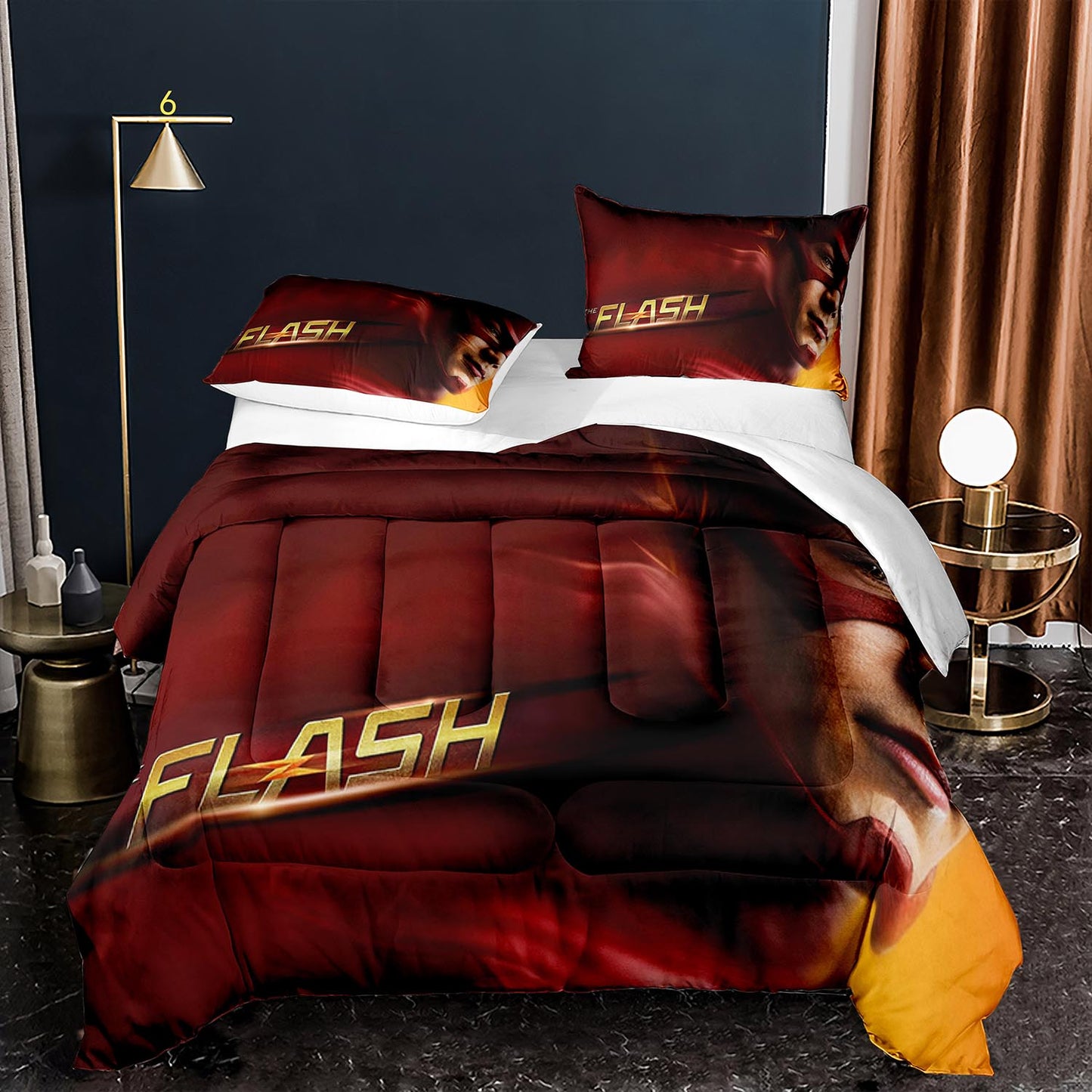 the flash bed comforter