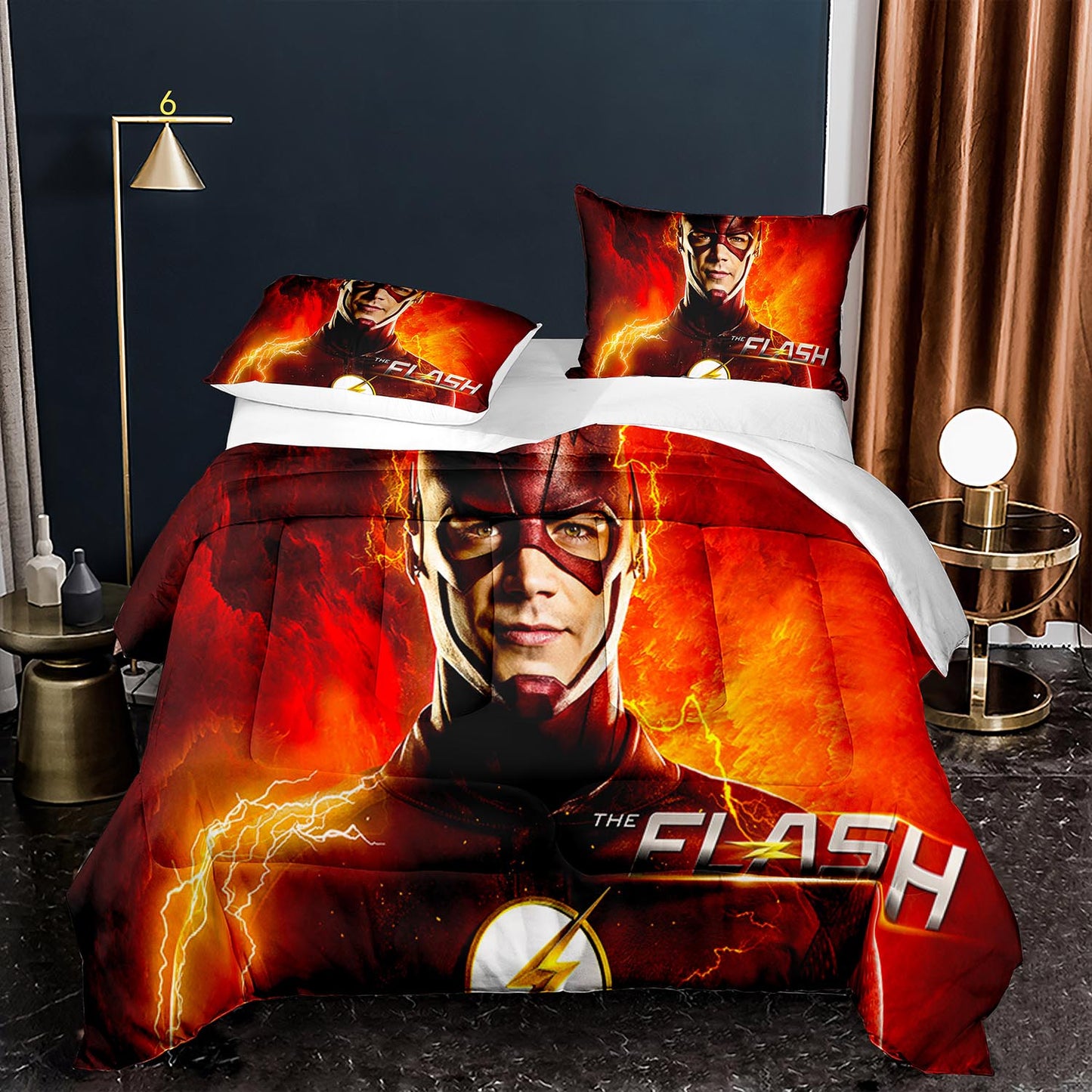 the flash bed comforter