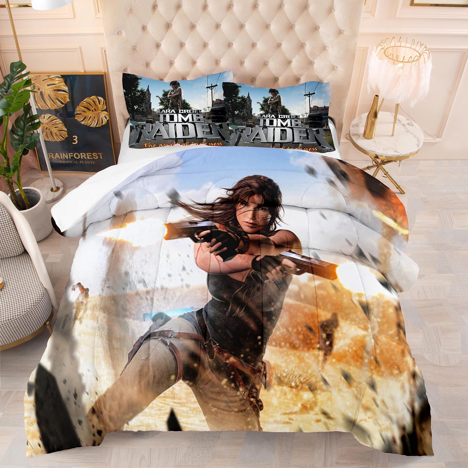 tomb raider bedding