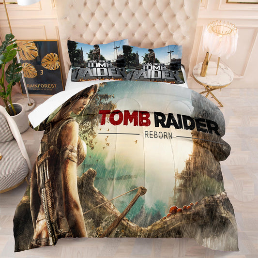 tomb raider bedding