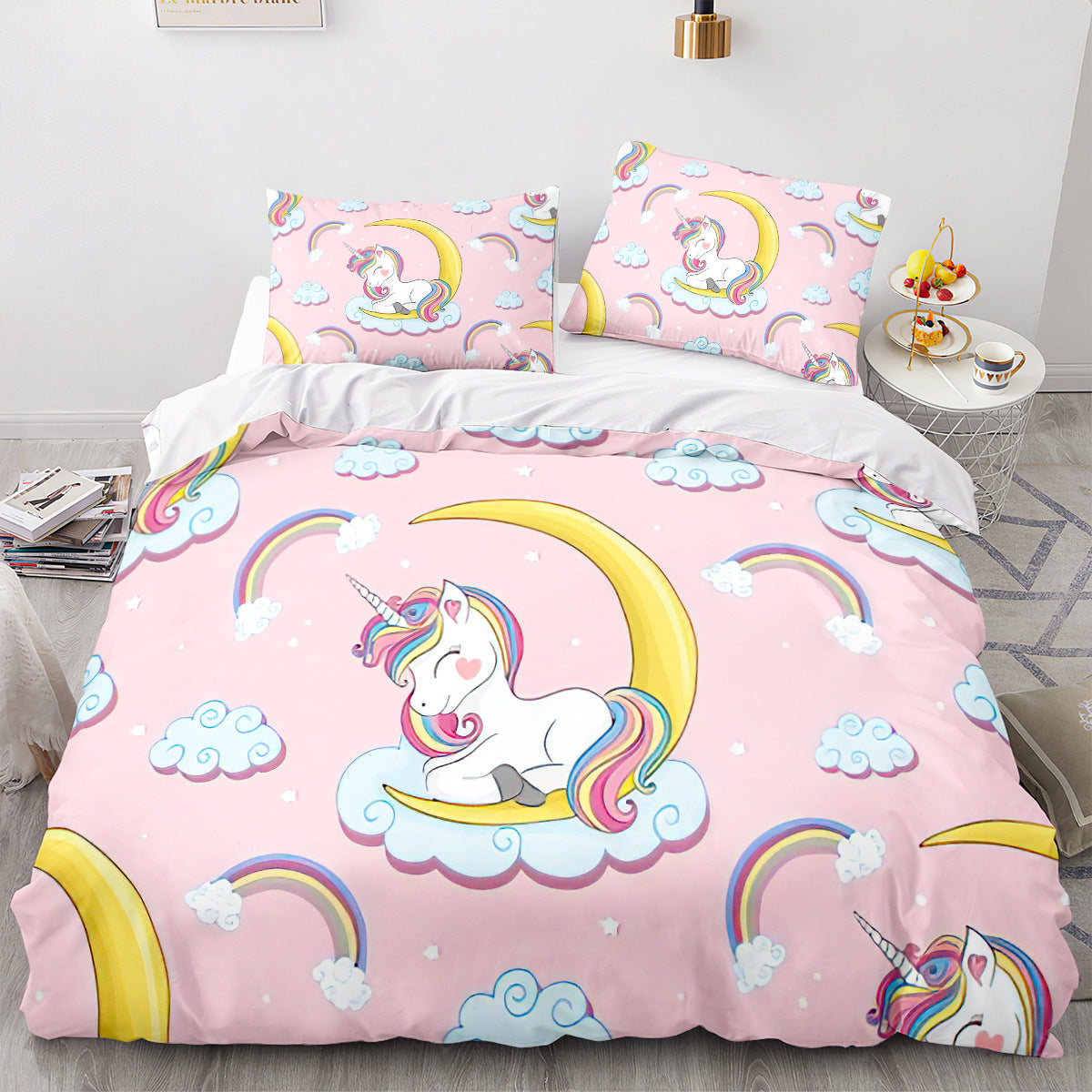 unicorn bed set