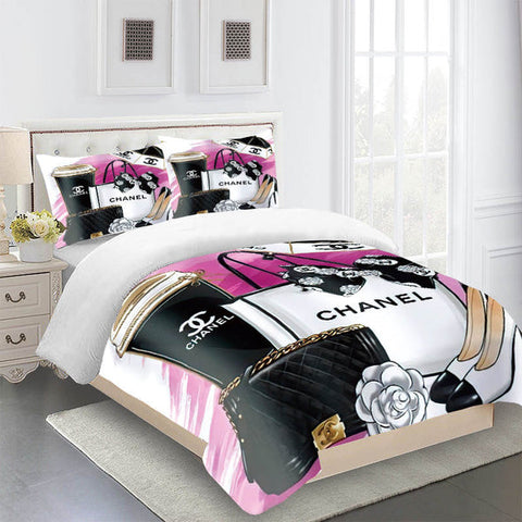 chanel bed set 