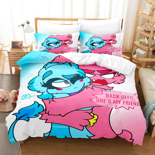 huggy wuggy bed set