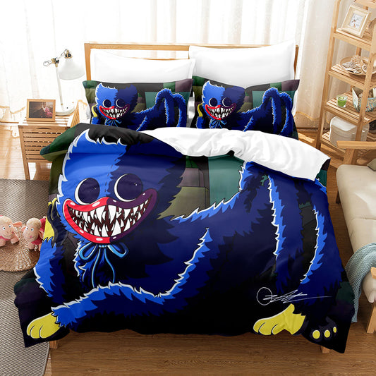 huggy wuggy bed set