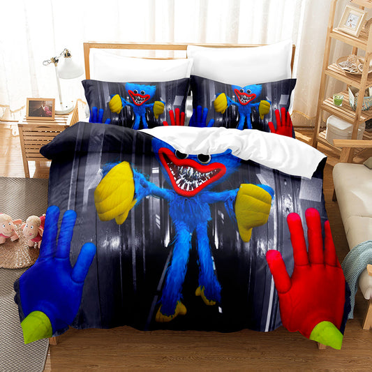 huggy wuggy bed set