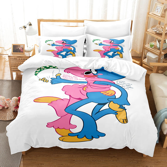 huggy wuggy bed set