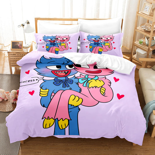 huggy wuggy bed set