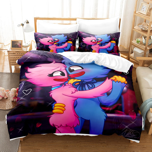 huggy wuggy bed set