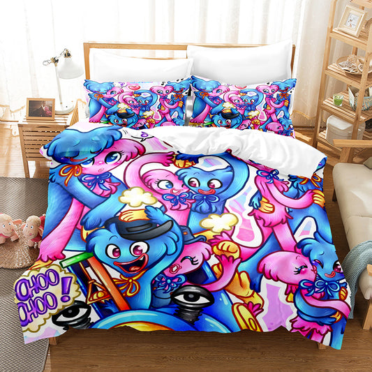 huggy wuggy bed set