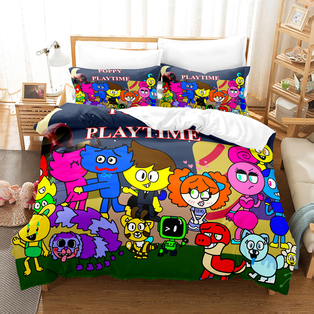 huggy wuggy bed set