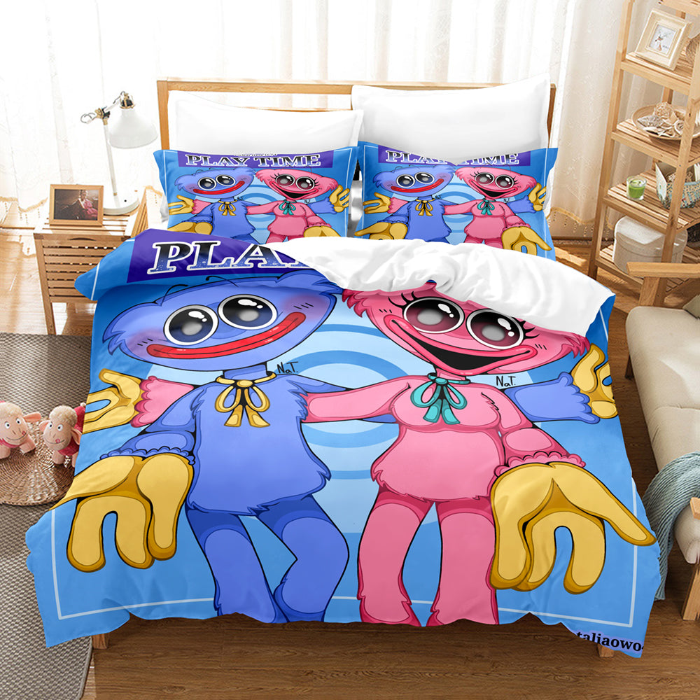 huggy wuggy bed set