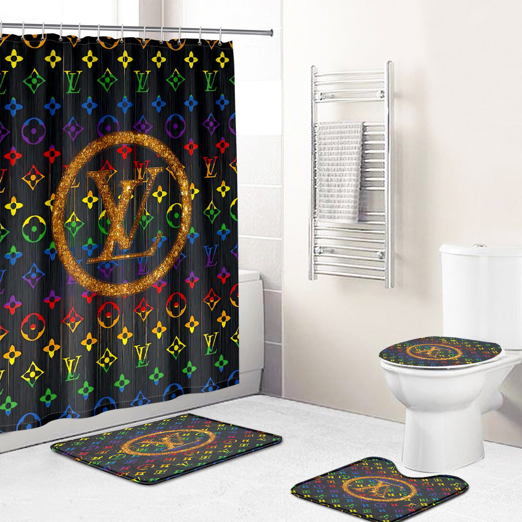 LOUIS VUITTON shower curtain