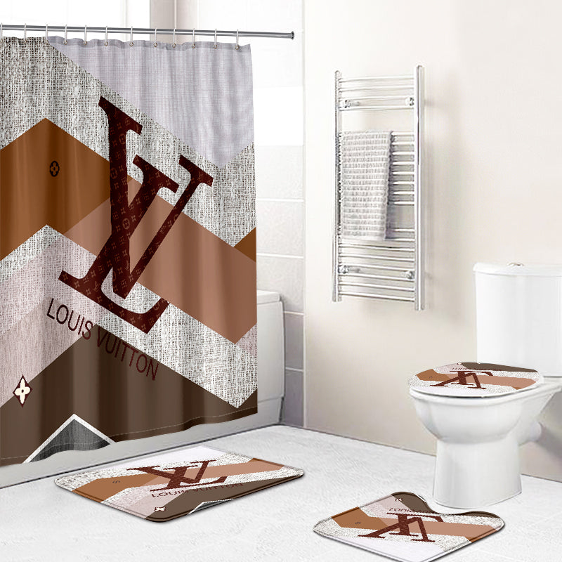 LOUIS VUITTON shower curtain