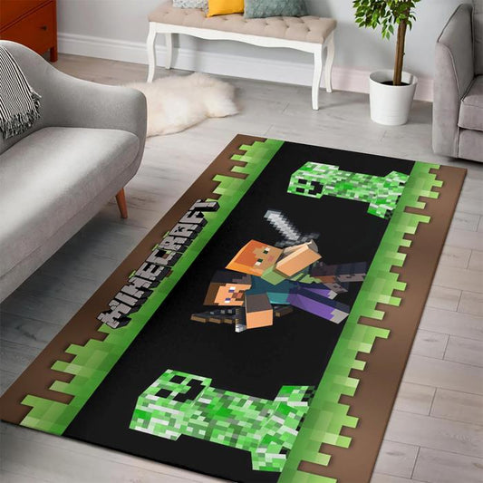 minecraft area rug