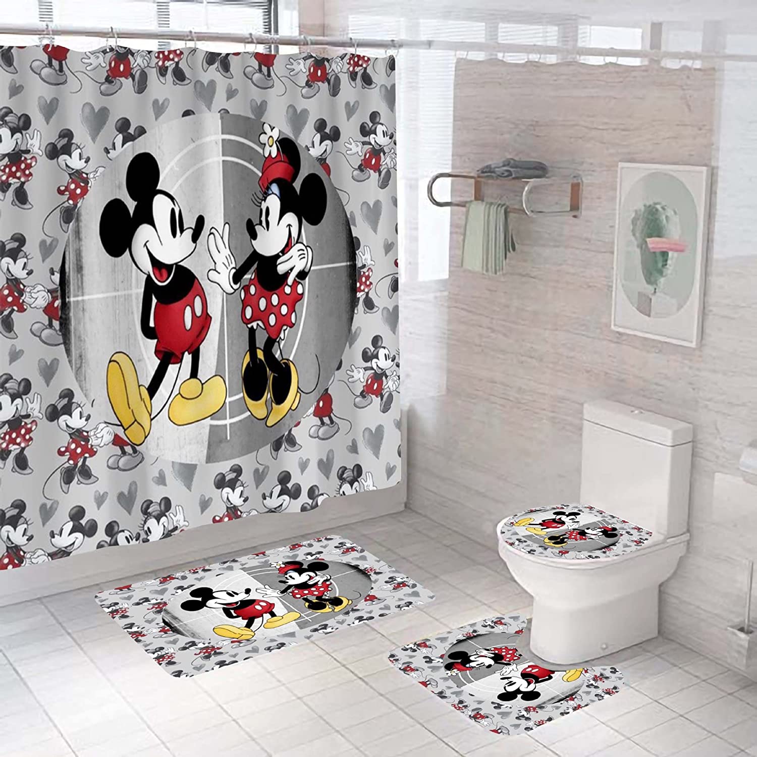 mickey mouse bathroom set