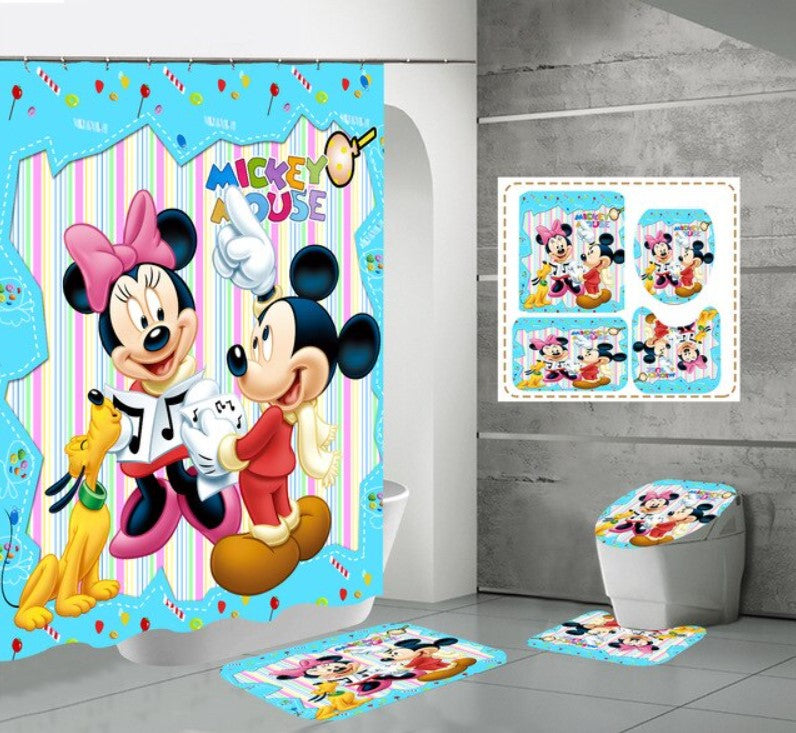 mickey mouse bathroom set