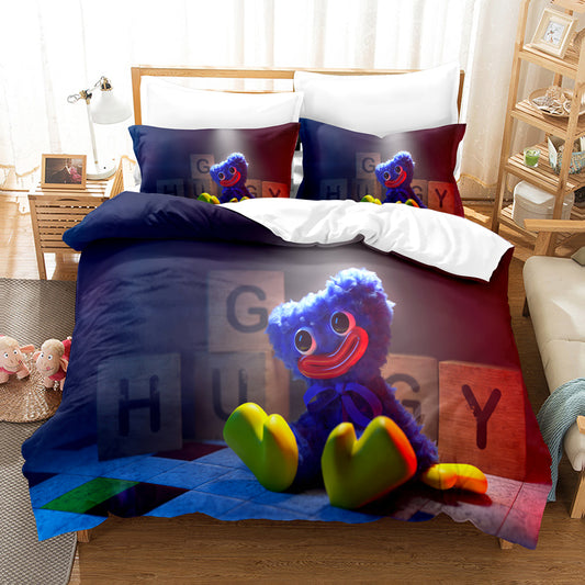 huggy wuggy  bed set