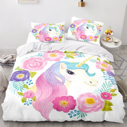 unicorn bed set