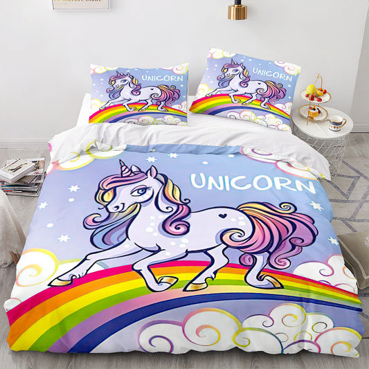 unicorn bed set