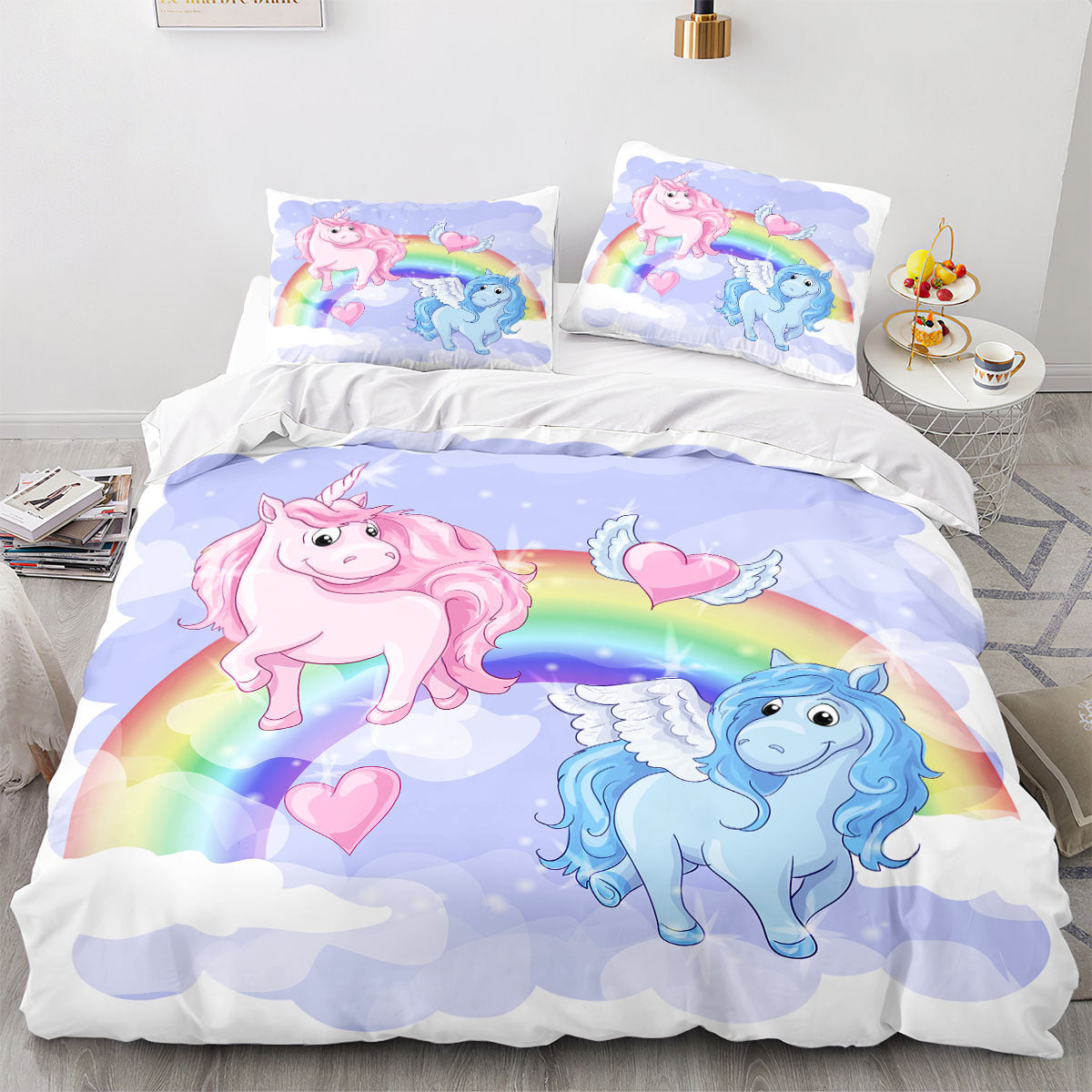 unicorn bed set