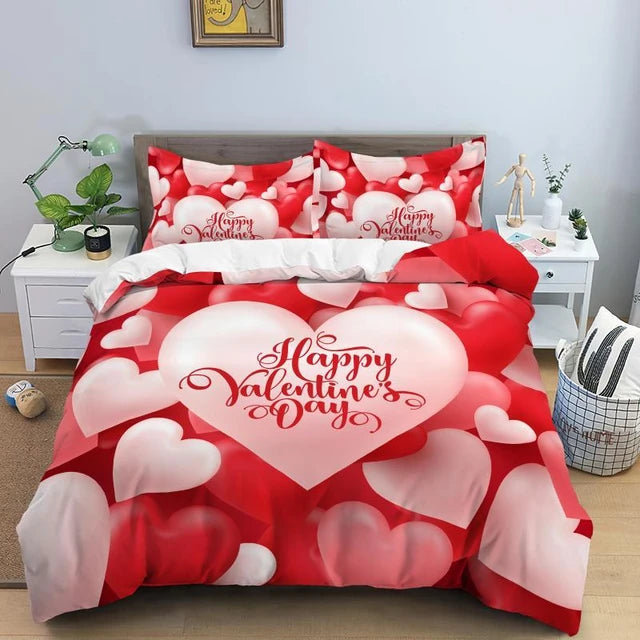 valentine's day comforter set