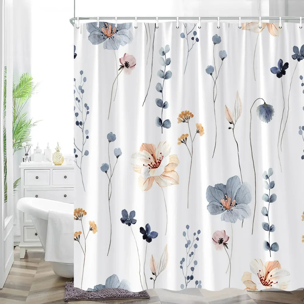 minimalist shower curtain