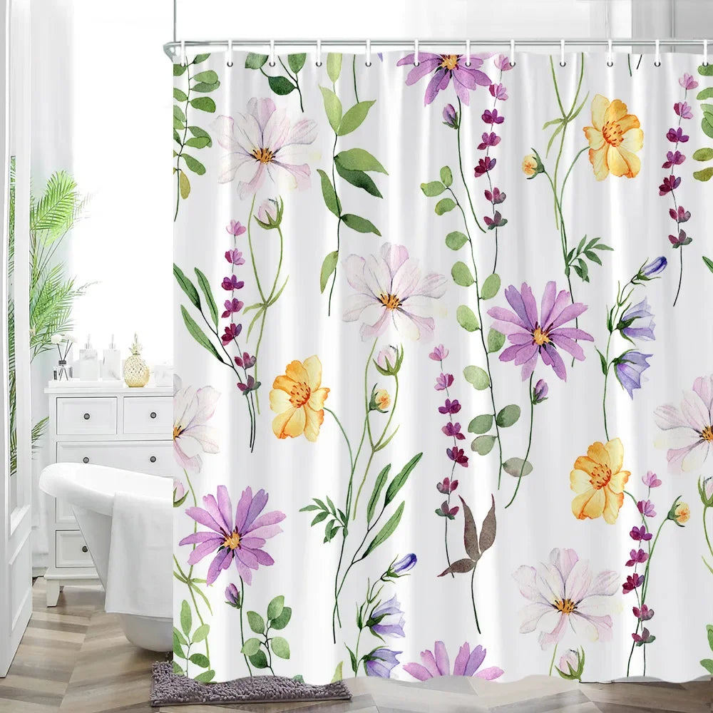 minimalist shower curtain