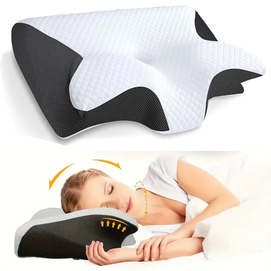 Pillow for side sleepers neck pillow for neck pain wedge pillow