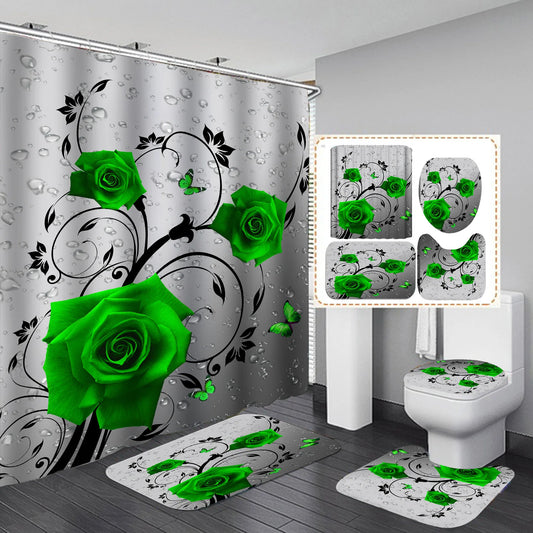 contemporary shower curtain