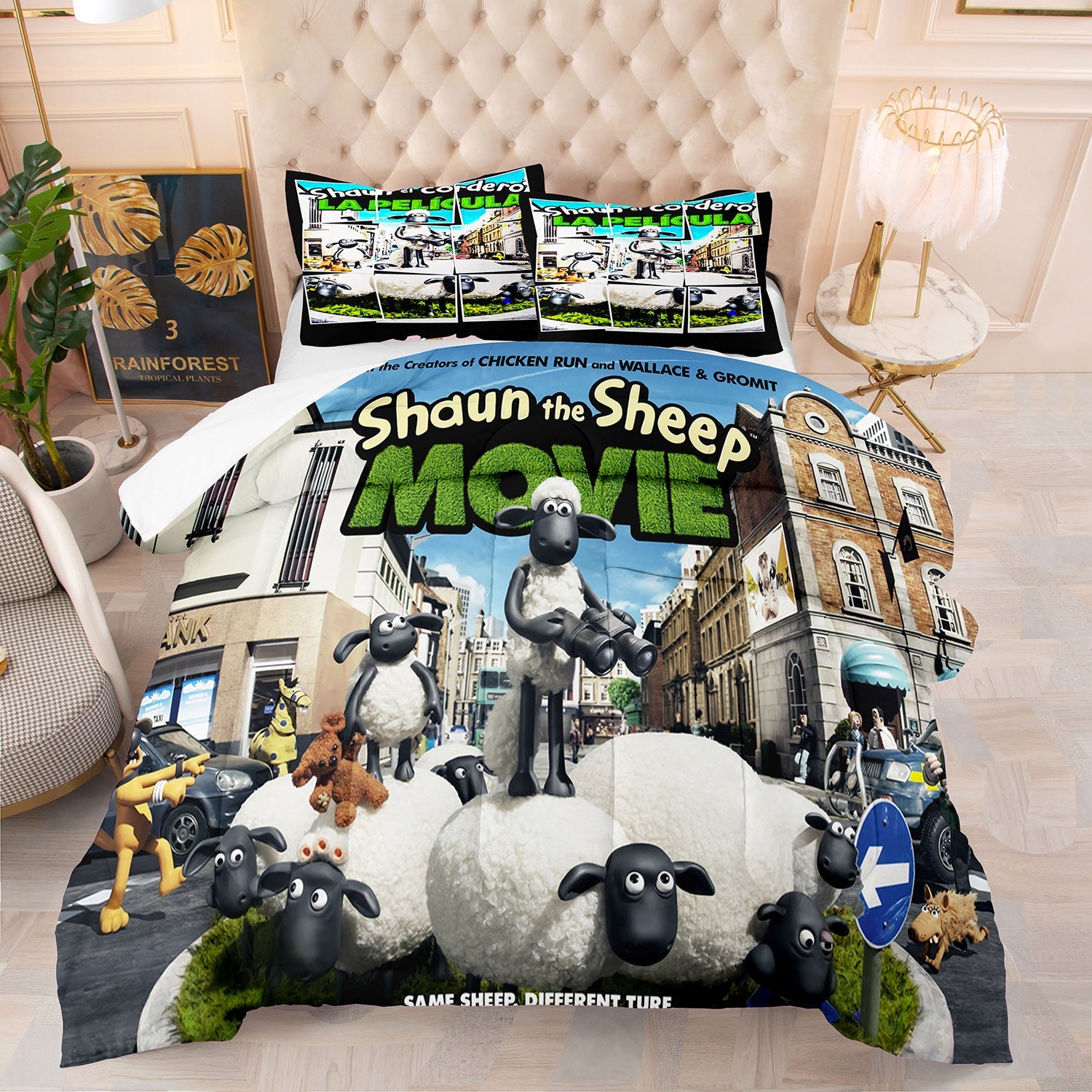 shaun the sheep bedding