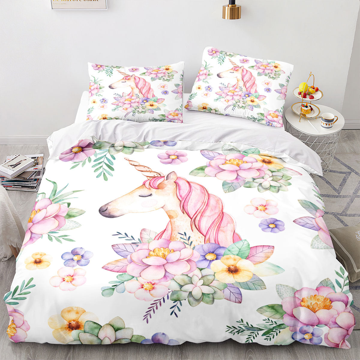 unicorn bed set