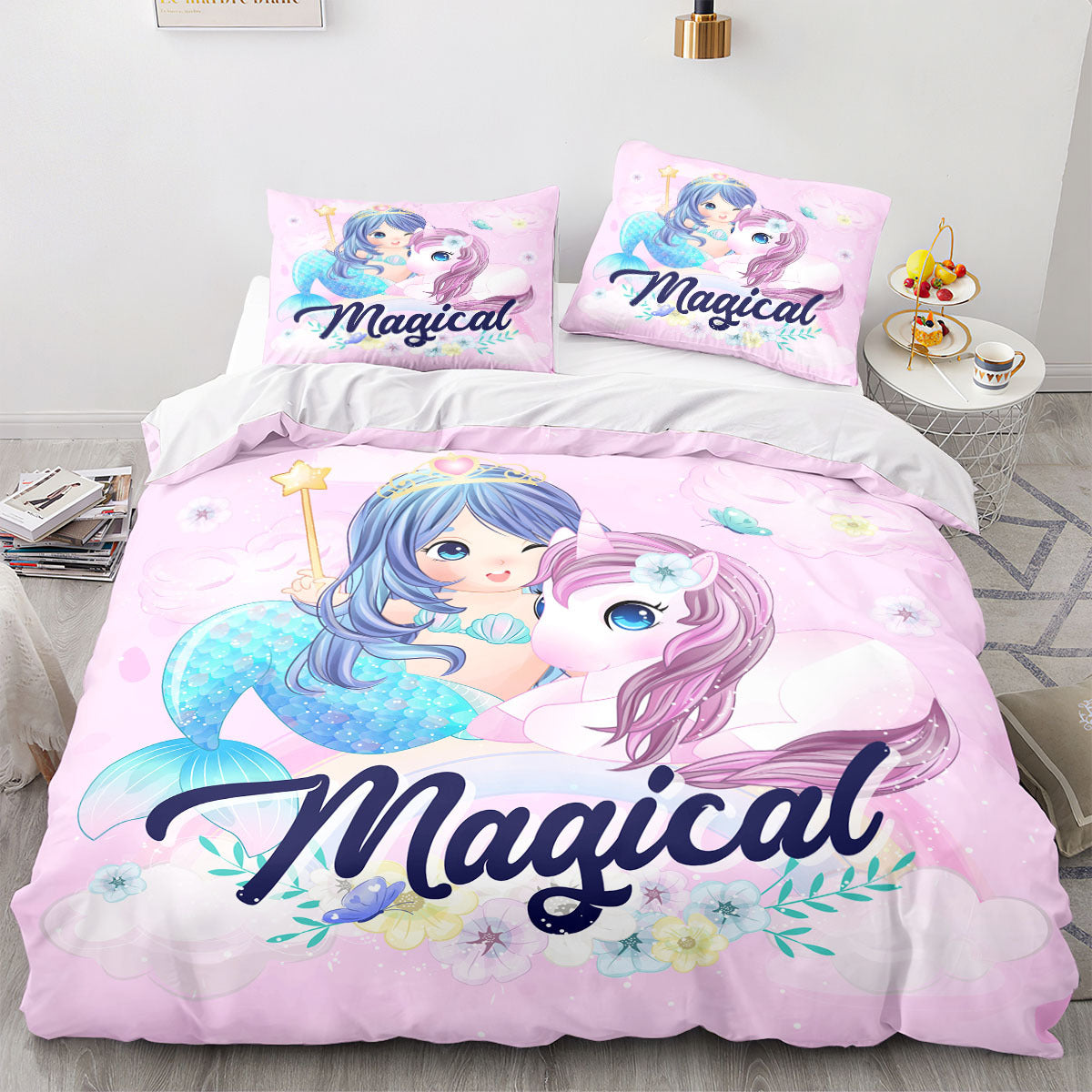 unicorn bed set