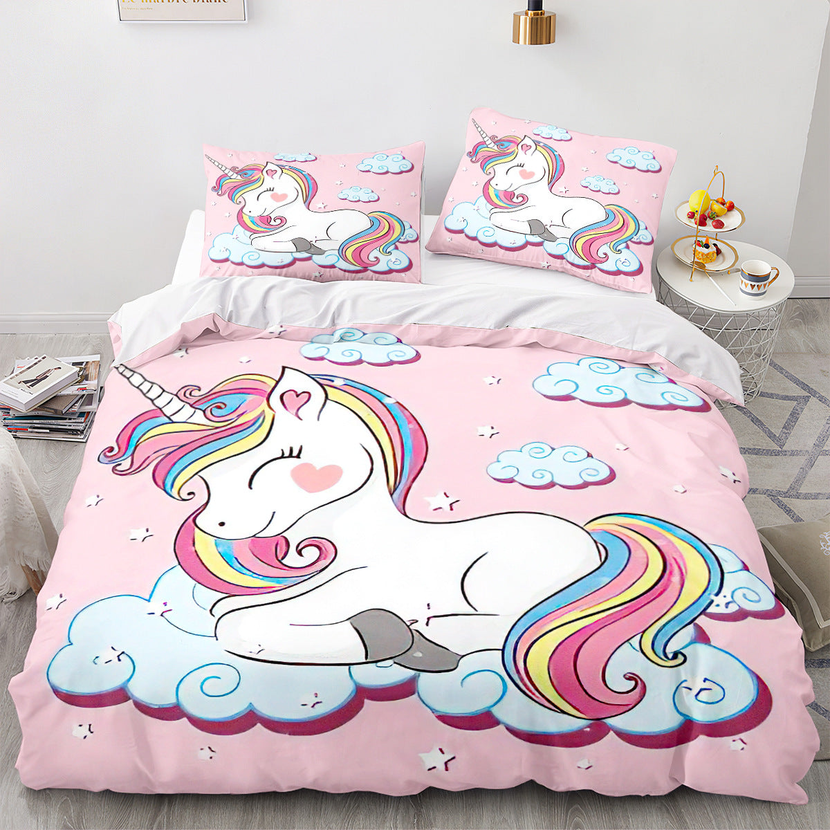 unicorn bed set