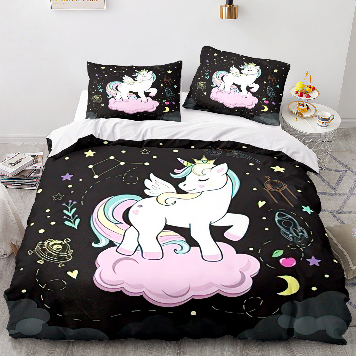 unicorn bed set