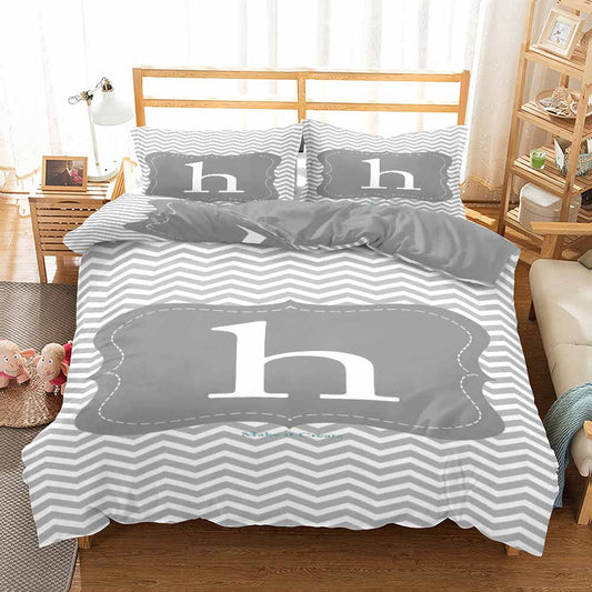 monogram comforter