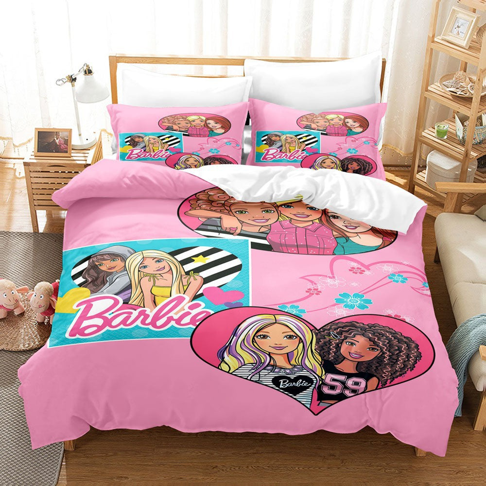 barbie bed set