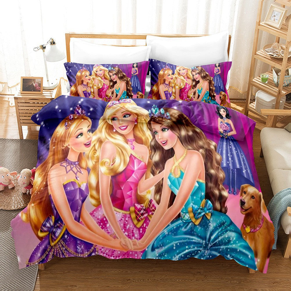 barbie bed set